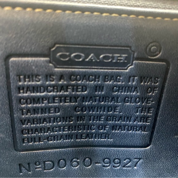 Coach Willis bag in royal blue with nickel hardware - Picture 8 of 15